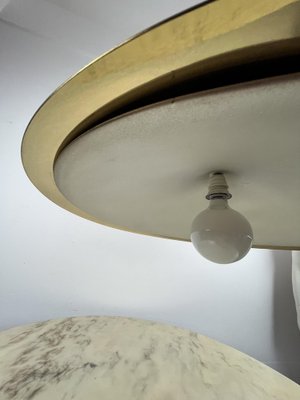 Suspension Lamp in Brass, Italy, 1970s-YST-1702003