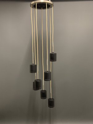 Suspension Lamp in Iron, 1970-EK-1397368