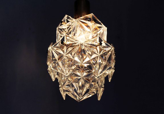 Suspension Light in Glass from Kinkeldey, Germany, 1970s-BQF-1820129