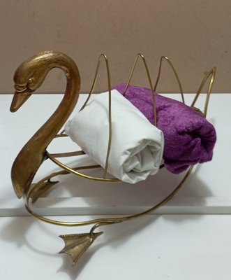 Swan Magazine Holder from Maison Jansen-LLP-992798