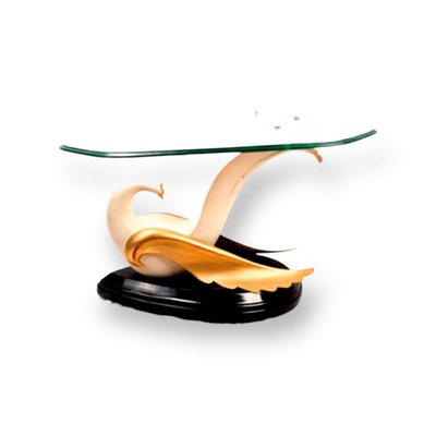 Swan Tables in the Style of Jean-Henri Jansen, Set of 2-TCS-1060788