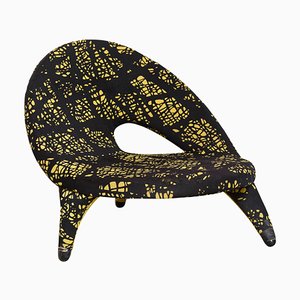 Swedish Arabesque Organic Shape Chair by Folke Jansson for SM Wincrantz, 1950s-KL-620354