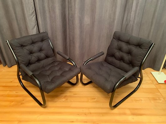 Swedish Armchairs, 1970s, Set of 2-RTR-1336691