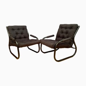 Swedish Armchairs, 1970s, Set of 2-RTR-1336691