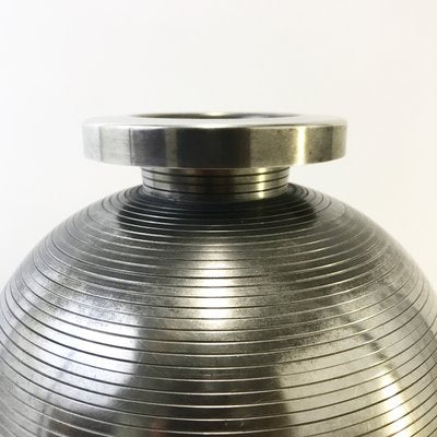 Swedish Art Deco Pewter Vase by Sylvia Stave for CG Hallberg, 1930s-SFW-767244