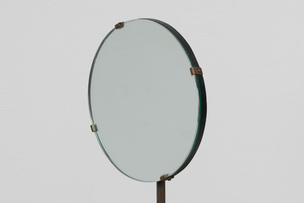 Swedish Art Deco Solid Iron Table Mirror-MJF-1353639