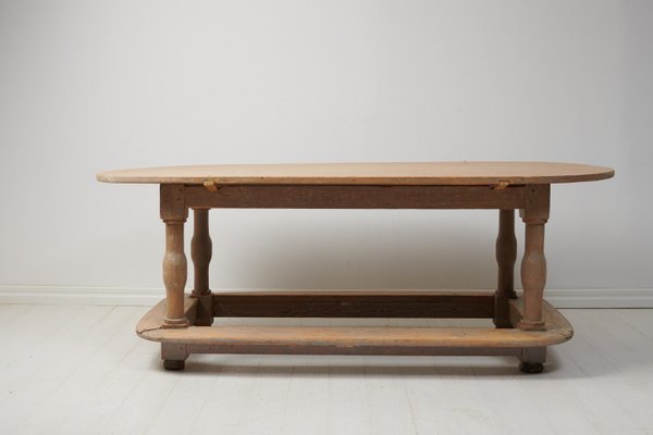 Swedish Baroque Pine Centre Table, 1758-MJF-1754133