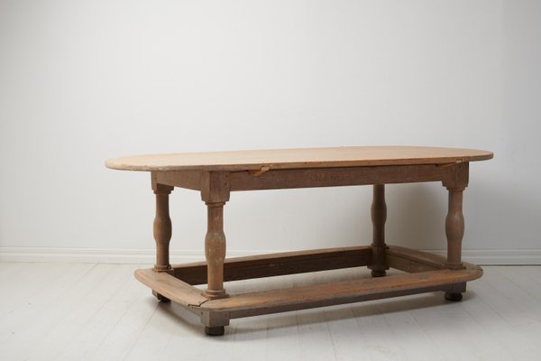 Swedish Baroque Pine Centre Table, 1758-MJF-1754133