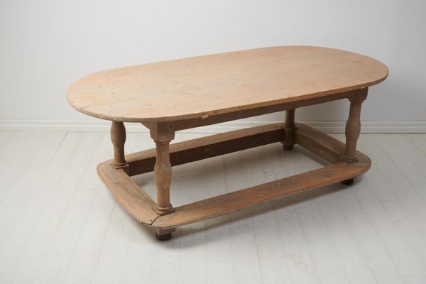 Swedish Baroque Pine Centre Table, 1758-MJF-1754133