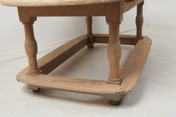 Swedish Baroque Pine Centre Table, 1758-MJF-1754133