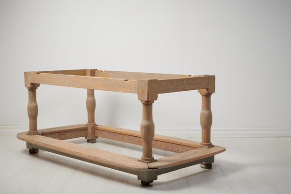 Swedish Baroque Pine Centre Table, 1758-MJF-1754133