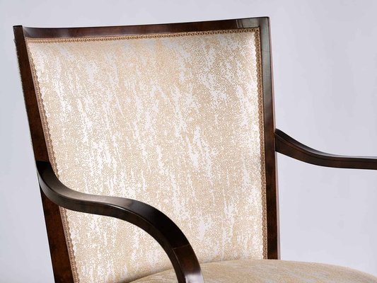 Swedish Birch and Satinwood Armchairs by Carl Malmsten for Bodafors, 1930s, Set of 2-FMT-1275173