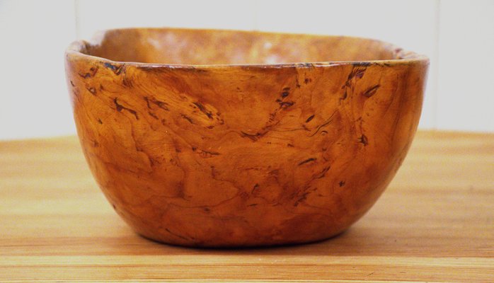 Swedish Birch Burl Bowl, 1876-UDU-1808131