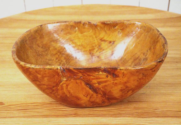 Swedish Birch Burl Bowl, 1876-UDU-1808131