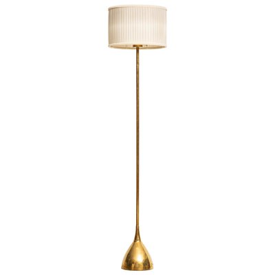 Swedish Brass Floor Lamp from Stilarmatur, 1950s-SC-587118