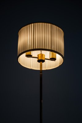 Swedish Brass Floor Lamp from Stilarmatur, 1950s-SC-587118