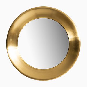 Swedish Brass Model Nr 133 Mirrors from Glas Mäster, 1950s, Set of 2-SC-587089