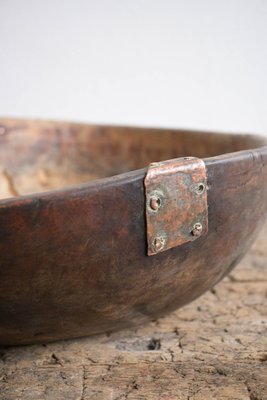 Swedish Burl Birch Bowl, 1850s-DAL-1799526