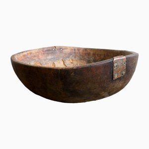 Swedish Burl Birch Bowl, 1850s-DAL-1799526