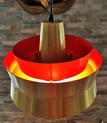 Swedish Ceiling Lamp by Carl Thore & Sigurd Lindkvist for Granhaga Metallindustri, 1960s-POM-556235