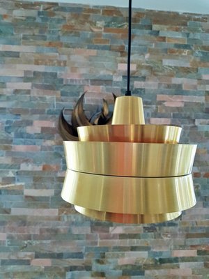 Swedish Ceiling Lamp by Carl Thore & Sigurd Lindkvist for Granhaga Metallindustri, 1960s-POM-556235