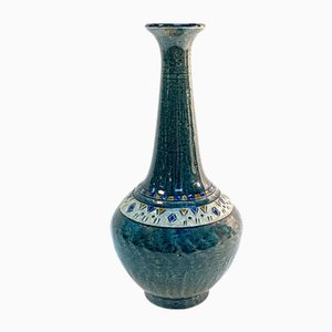 Swedish Ceramic Vase by Yngve Blixt for Höganäs, 1960s-QFU-845274