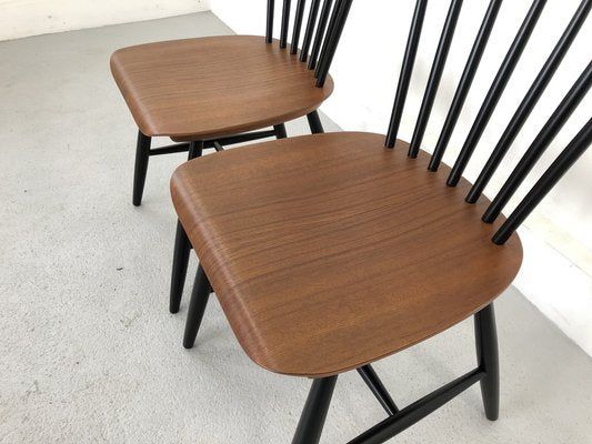 Swedish Chairs Teak by S. E. Fryklund for Hagafors, 1960s, Set of 2-JWH-1304240