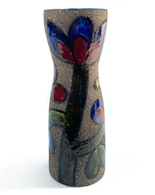 Swedish Clay Vase by Mari Simmulson for Uppsala Ekeby, 1960s-QFU-837876