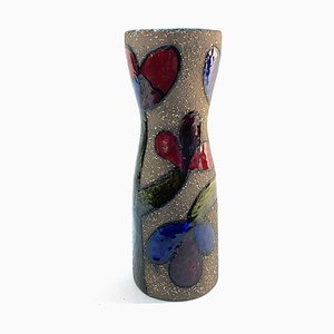 Swedish Clay Vase by Mari Simmulson for Uppsala Ekeby, 1960s-QFU-837876