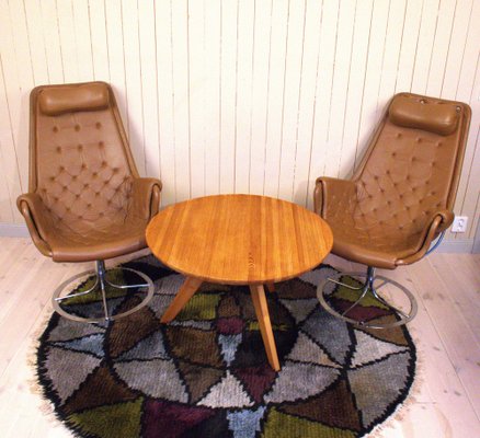 Swedish Coffee Table by Carl Malmsten for Svensk Fur, 1950s-UDU-1806966