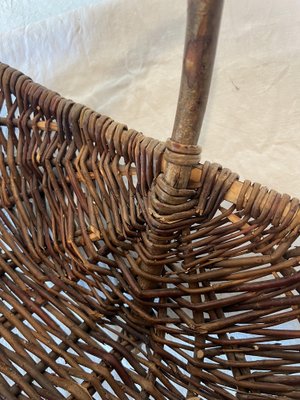 Swedish Country Handmade Willow Basket-IJL-1702232