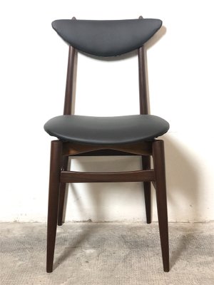 Swedish Dining Chairs, 1960s, Set of 4-FQG-1747123