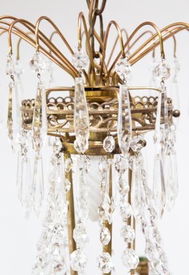 Swedish Empire Style Chandelier, 1950s-JWI-1763226