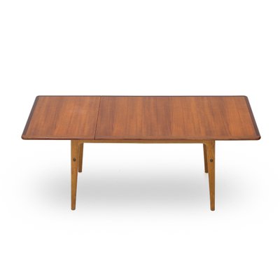 Swedish Extendable Table in Teak, 1950s-EZ-1393393