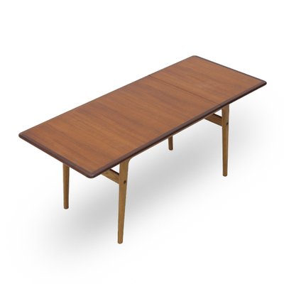 Swedish Extendable Table in Teak, 1950s-EZ-1393393