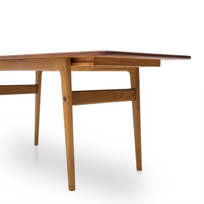 Swedish Extendable Table in Teak, 1950s-EZ-1393393