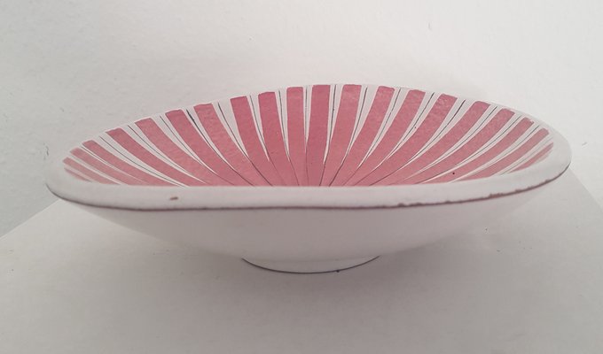 Swedish Fayence Ceramic Bowl by Stig Landsberg for Gustavsberg-QDP-944740