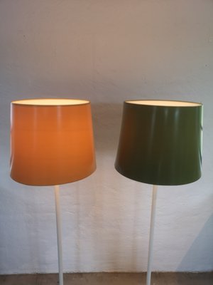 Swedish Floor Lamps by Uno & Östen Kristiansson for Luxus, 1970s, Set of 2-UYK-667478