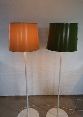 Swedish Floor Lamps by Uno & Östen Kristiansson for Luxus, 1970s, Set of 2-UYK-667478