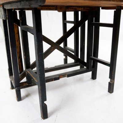 Swedish Folding Table, 1800s-VAP-1286405