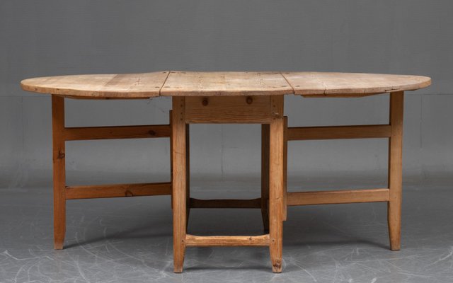 Swedish Folding Table, 1850-VAP-1170077