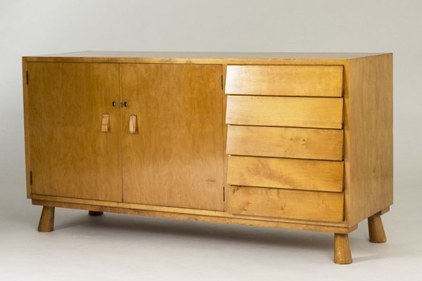 Swedish Functionalist Sideboard, 1930s-NL-808957