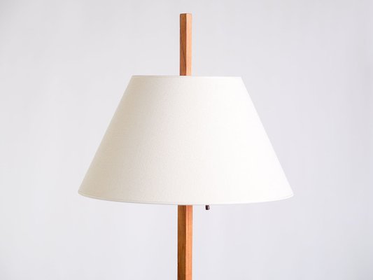 Swedish G35 Floor Lamp in Teak and Iron by Hans-Agne Jakobsson, 1960s-FMT-1373060