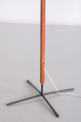 Swedish G35 Floor Lamp in Teak and Iron by Hans-Agne Jakobsson, 1960s-FMT-1373060