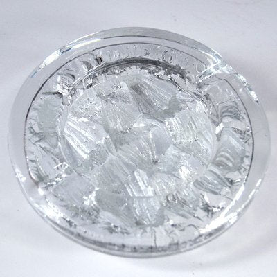 Swedish Glass Ashtray from Pukeberg, 1970s-GIW-664535