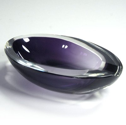 Swedish Glass Ashtray from Stromberg, 1960s-GIW-1823763