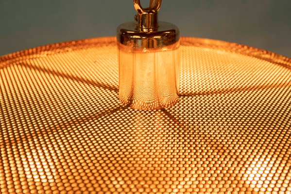 Swedish Glass Ceiling Lamp by Carl Fagerlund for Orrefors, 1950s-HGA-772455