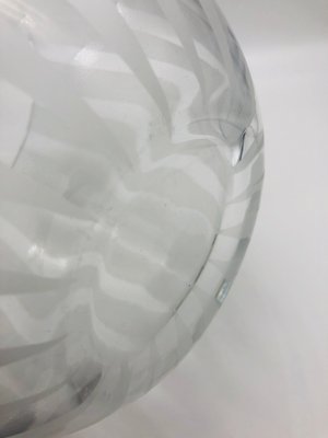 Swedish Glass Vase, 1950s-OLY-823177