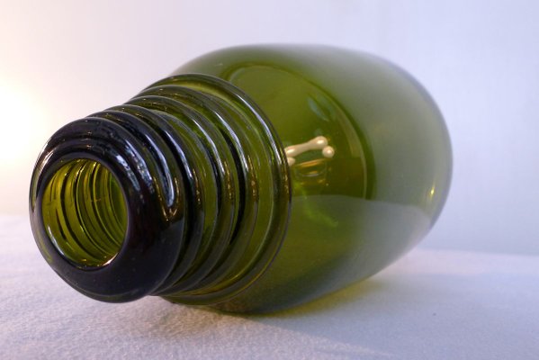 Swedish Glass Vase by Erik Höglund for Boda, 1950s-VRE-902712