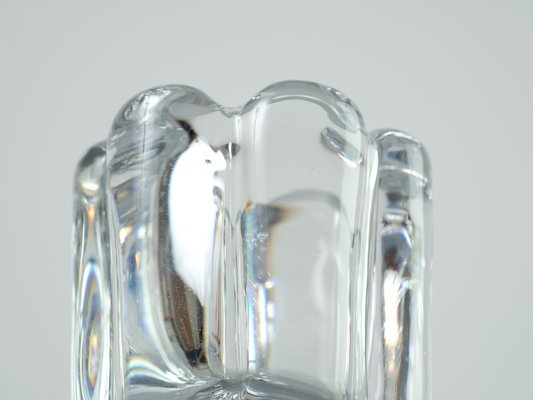 Swedish Glass Vase from Orrefors, 1970s-ICF-2041407